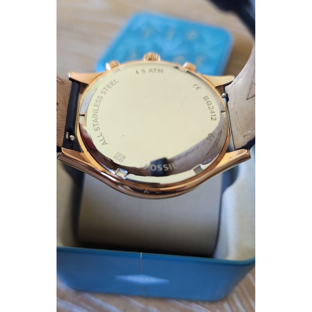 Authentic Fossil Fenmore Midsize Chronograph Rose… - image 5